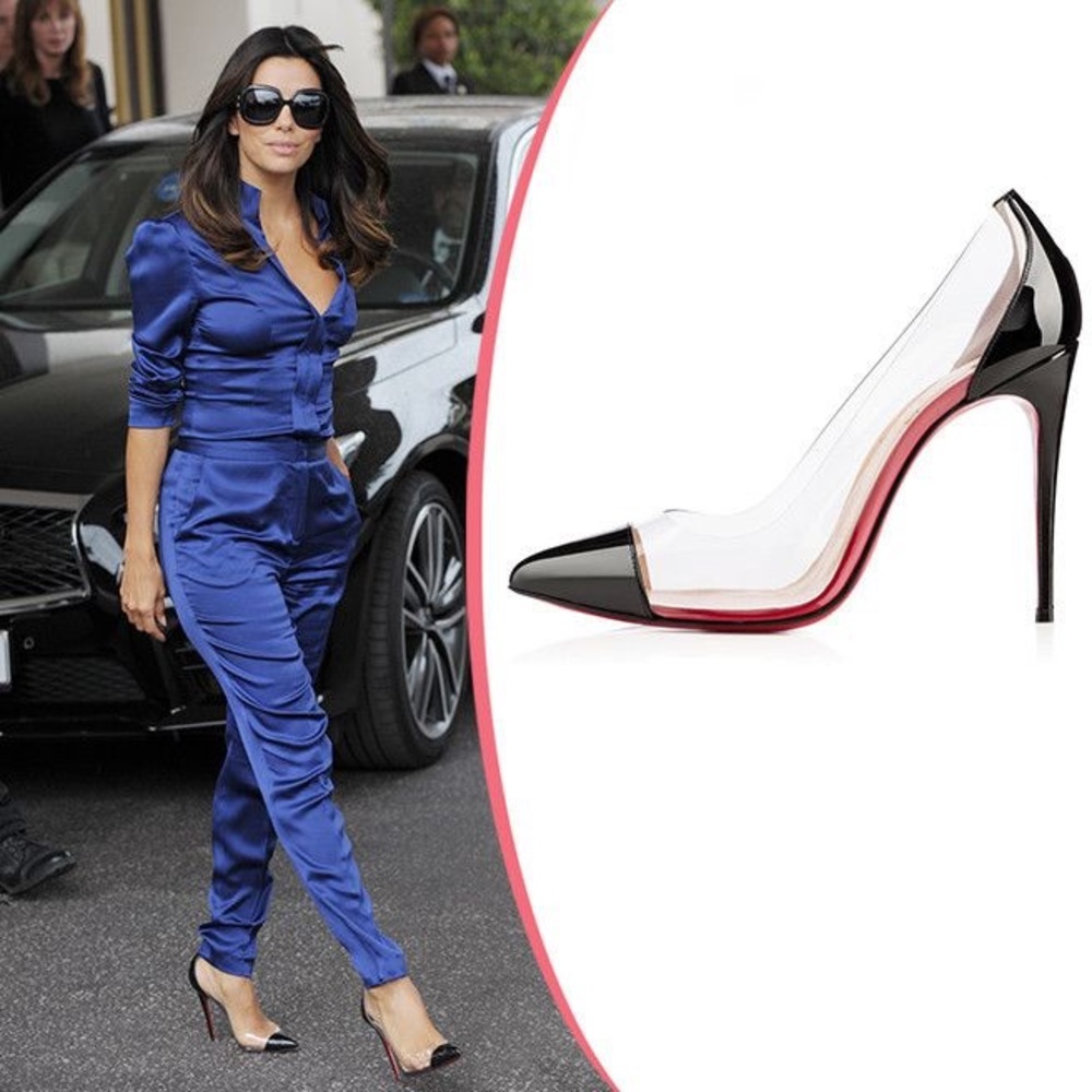 Cap toe Debout PVC Louboutin